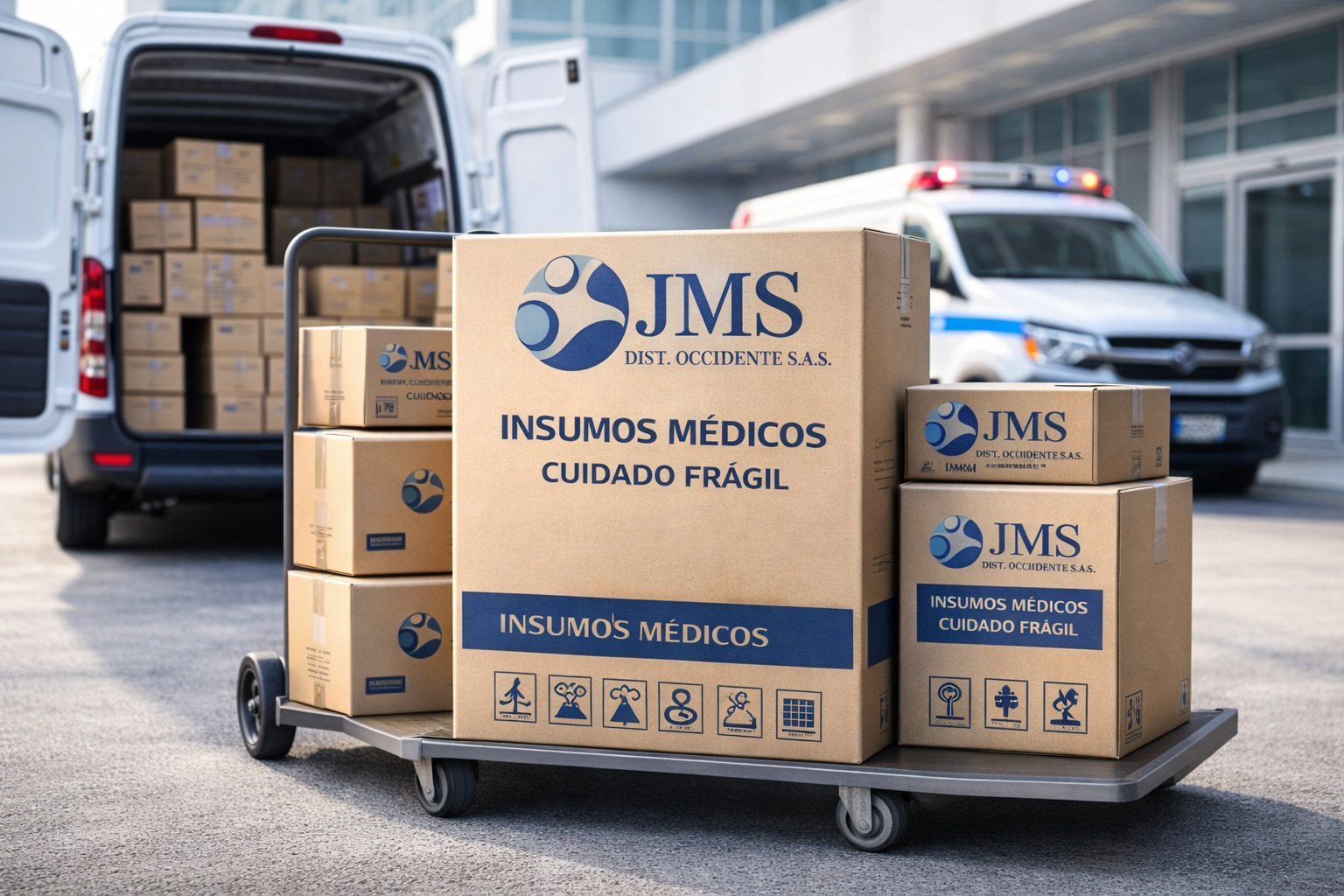 Envíos de insumos médicos a todo Colombia para clínicas y hospitales